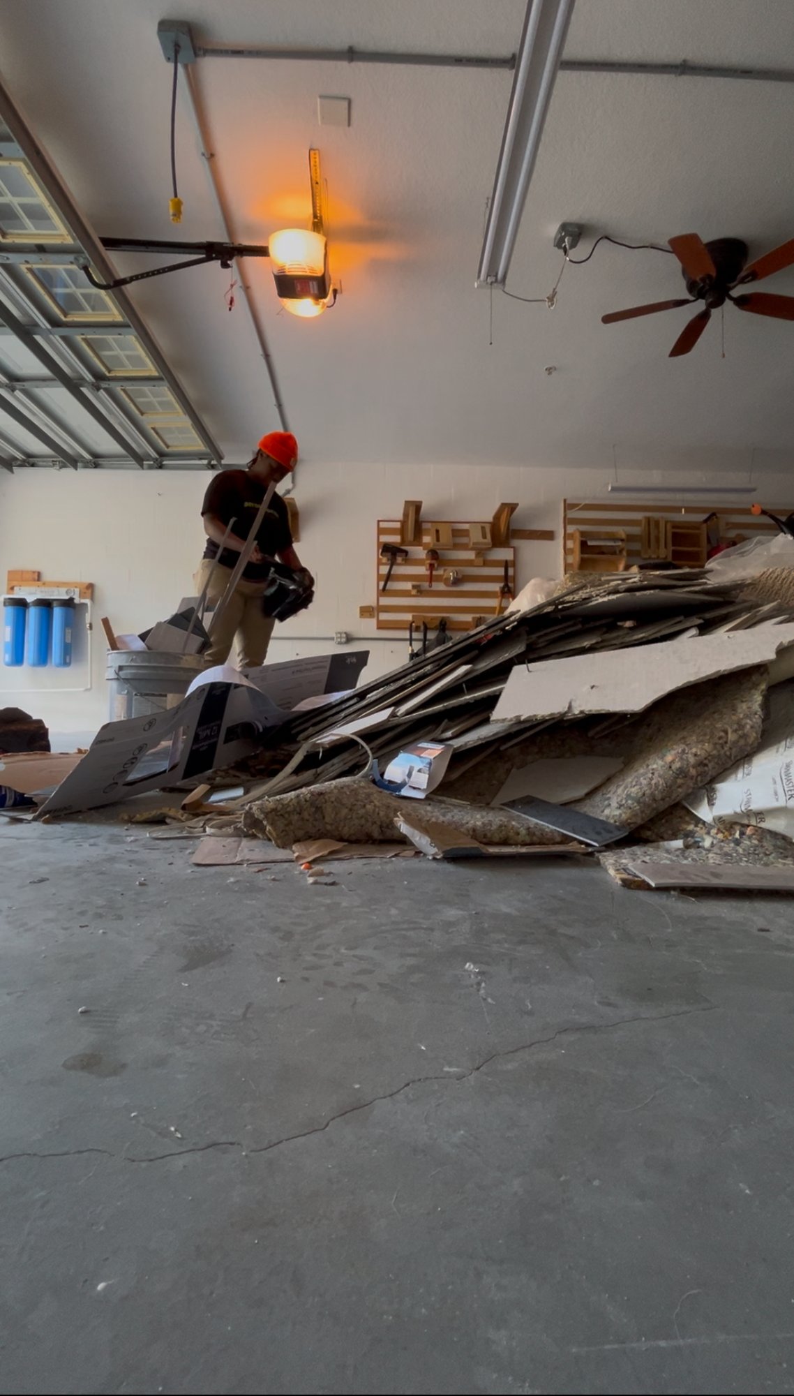 Flooring Debris Removal